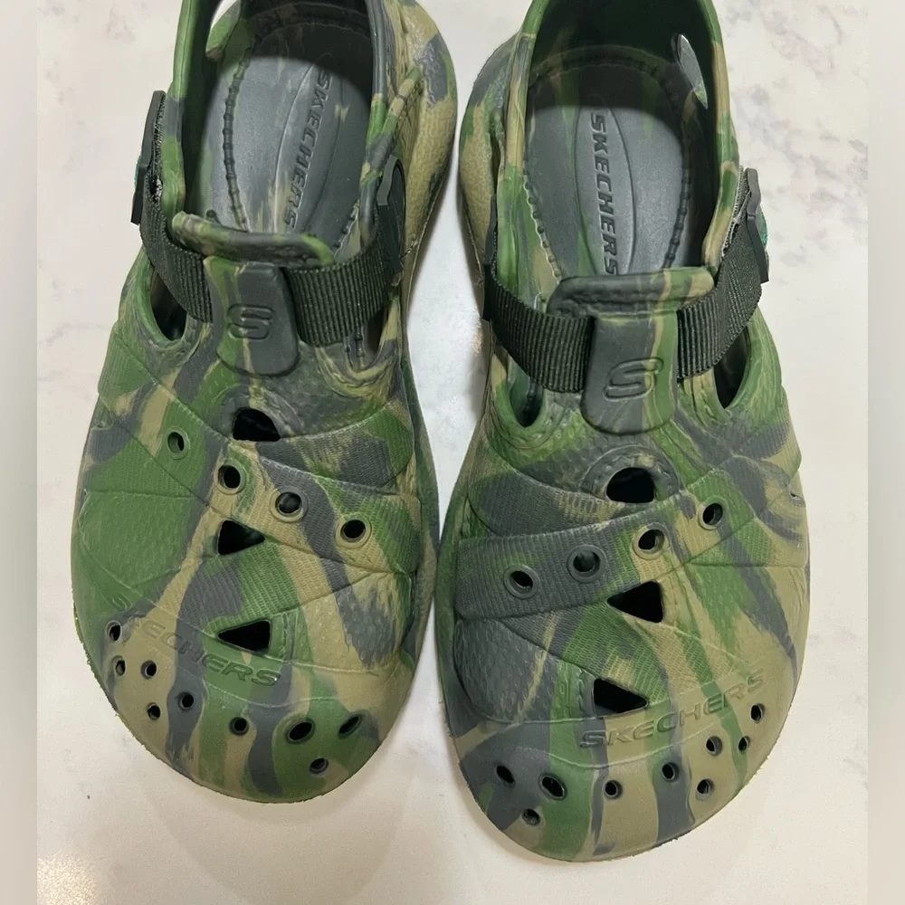 Skechers Kids Camouflage Clogs